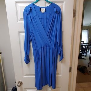 Anthropologie 3/4 sleeve dress